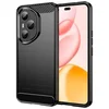 Techsuit Carbon Silicone maska za Honor 400 Pro – crna