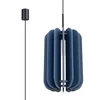 Sollux SL.1859 - Luster na sajli MULA 1xE27/15W/230V prečnik 27 cm plava