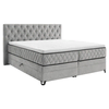 Boxspring Krevet Carmen 180/200 cm , srebrna