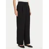 Tommy Hilfiger Hlače iz tkanine WW0WW46749 Črna Relaxed Fit
