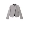 MANGO Blazer CELIA siva/bela