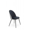 eoshop Oblazinjen jedilni stol K478, črnobela
