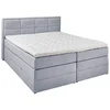 Esposa BOXSPRING POSTELJA 140 cm x 200 cm , tekstil svetlo siva