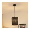 Brilagi - Luster na sajli TUBES 1xE27/15W/230V, prečnik 20 cm, crna
