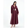 MSN Collection Obleka burgund