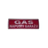 COFEM Svetleci panel Gas - jednostrani + nalepnica GAS NAPUSTI GARAŽU