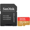 Sandisk extreme microsdxc 128gb + sd adapter a2 c10 v30 uhs-I u3 ( sdsqxaa-128g-gn6ma )