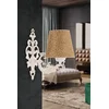 Opviq Zidna lampa Claire Hazeran, 15x10x13cm, IP20, Bež-bela