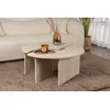 Hanah Home Klub sto Moira, O90x41cm, Bež