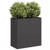 Sadilica crna 80x40x80 cm od hladno valjanog čelika