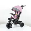 Tricikl za decu sa rotirajućim sedištem I ležećim položajem SM-25202 Roze