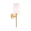 Endon 110738 - Zidna lampa 1xE14/6W/230V bela/zlatna