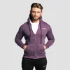 GymBeam Zipper Hoodie Obsidian
