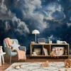 shumee Foto tapeta - Astronomska čudesa: Oblaki in zvezde v harmoniji