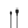 Kabel Lightning XO NB103, USB-A, 18W, 1 m – črn