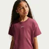Nike G NSW TEE BOXY ESSNTL LBR, dječija majica, ljubičasta FZ5559