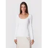 Guess Bluza W2YP46 KBCO2 Bela Slim Fit
