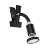 Eglo 300914 - LED lampa sa stezaljkom PARRINI 1xGU10/4,5W/230V crna