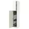 METOD Visoki element-ostava, bela/Vallstena bela, 40x60x220 cm