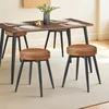 Songmics Jedilni stol 48x48x482 cm rjav