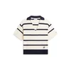 TOMMY HILFIGER Pulover svetlo bež/mornarska