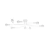 Sollux SL.1444 - plafonski luster VECTOR 8xE27/15W/230V, bela