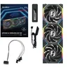 Lian Li Lian Li UNI FAN SL Brezžični LCD 120 Obratni ventilator ohišja 12 cm Črn 3 kosi