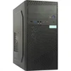 Inter-Tech PC Chassis IT-6516 Ripple, mATX, 1x 5.25” external, 2x 3.5” int. and ext., 3x 2.5” internal, 2x USB 3.2, 2x USB-C, mATX MB, ATX PSU, 175 x 365 x 355mm (WxDxH), Dark Gray