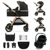 Kinderkraft Kolica za bebe 3u1 Esme, Crna