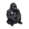 Dekor. figura gorila 46cm crna Atmosphera C. Dinterieur