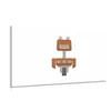 Slika robot v rjavi barvi - 120x80