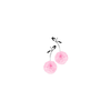 ASROCK Nastavljive sponke z roza pompomi, (21083641)