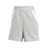 ADIDAS PERFORMANCE Športne hlače siva/bela