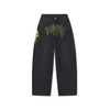 Ed Hardy Kavbojke Gothic Skull azur/rumena/rosé/črn denim
