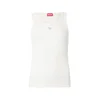 DIESEL Top T-ANKI-OD naravno bela