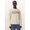 AllSaints oversize pulover moški bombažen CROSSED