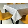 Stolnjak Damast - 140x160cm Bela boja ( VLK000681-belaboja )