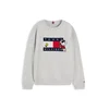 TOMMY HILFIGER Majica Peanuts mornarska/svetlo siva/rdeča/bela