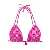 VIVANCE by LASCANA Bikini zgornji del jagoda / bela