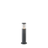 Ideal Lux - Spoljašnja lampa TRONCO 1xE27/42W/230V 40 cm IP65 antracit