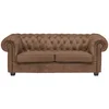 Landscape CHESTERFIELD ZOFA, rjava tekstil