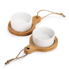 Excellent Houseware Komplet servirnih skled s stojalom