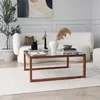Hanah Home Via 552NOS1441 Sto za dnevnu sobu, Braon