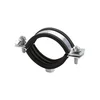 CEVNA OBJEMKA Z GUMO fi 15mm M8 (12-16mm) POCINKANA | Topdom