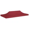 Krov za šator za zabave 6 x 3 m bordo 270 g/m2