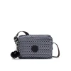 KIPLING Torba za čez ramo Abanu M antracit/bela