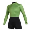 Mystic Obleka LUNAR 2-2 Longarm Shorty Backzip Women - 618 Soft Green