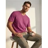 Sinsay - Pamučna basic majica - roze