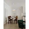SIGI  VISILICA LED /3000K/40W/3111Lm/BIJELA & WOOD