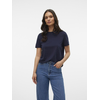 VERO MODA Majica PAULINA, modra
